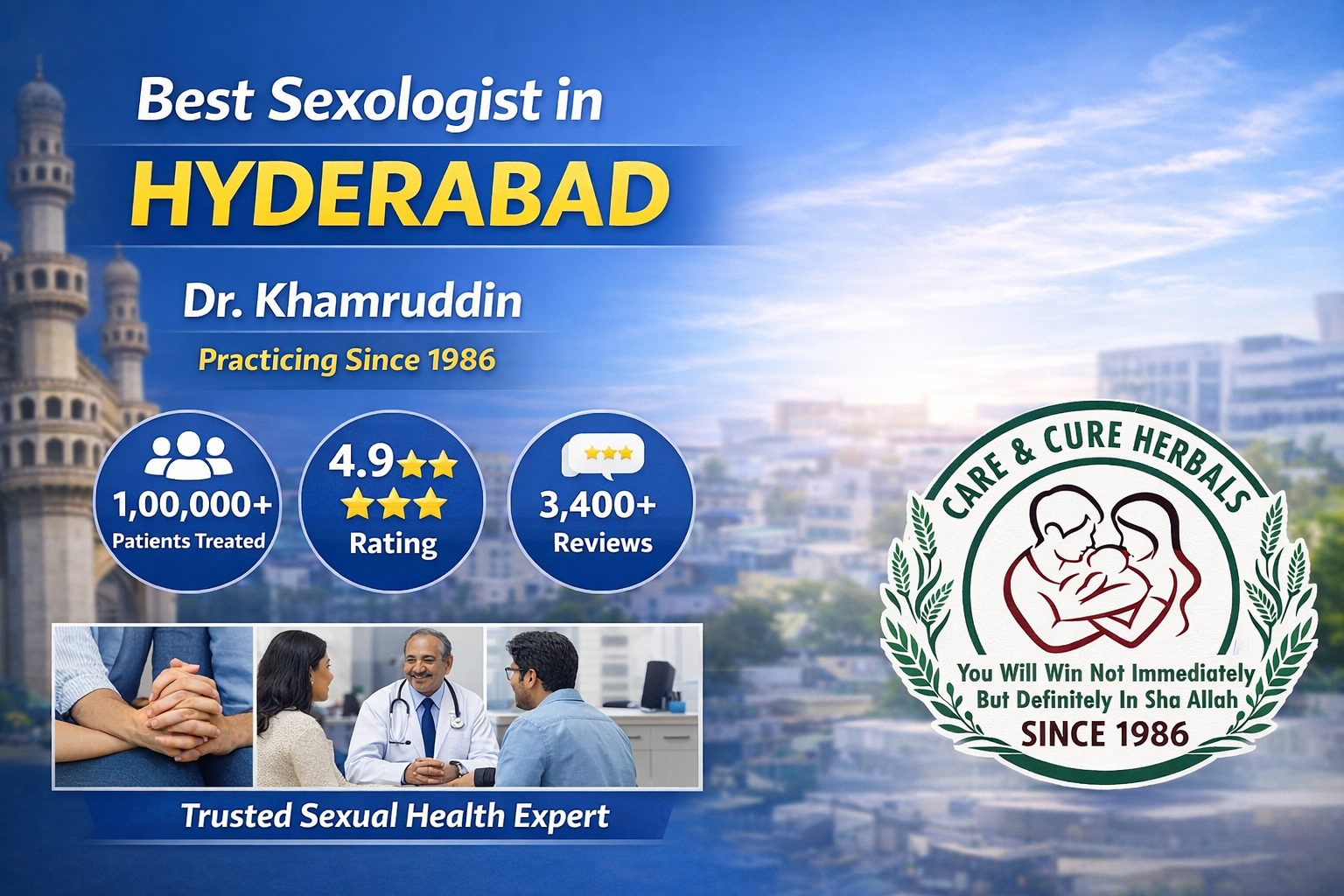 Best sexologist in Hyderabad- care and cure infertility